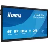 iiyama PROLITE TE6514MIS-B2AG Kiosk design 165.1 cm (65 inch) LCD Wi-Fi 435 cd/m² 4K Ultra HD Black Touchscreen Built-in processor Android 24/7