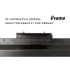 iiyama PROLITE TE6514MIS-B2AG Kiosk design 165.1 cm (65 inch) LCD Wi-Fi 435 cd/m² 4K Ultra HD Black Touchscreen Built-in processor Android 24/7
