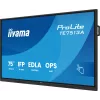 iiyama TE7513A-B1AG Signage Display Interactive flat panel 190.5 cm (75 inch) Wi-Fi 500 cd/m² 4K Ultra HD Black Touchscreen Built-in processor Android 18/7