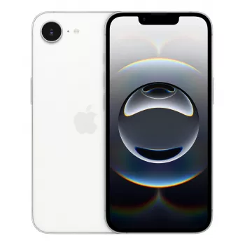 Smartphone Apple iPhone 16e — 6.1 inch (15.5 cm) display, A18, 512 GB, Dual SIM, 5G, 48 MP rear, White