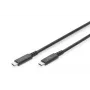 DIGITUS USB 4.0 connection cable Type-C to Type-C max. resolution 8K 30Hz PD3.0 40Gbits/s 1m