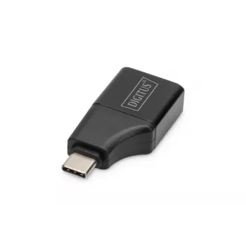 Digitus 4K USB Adapter USB-C to HDMI-A Black Aluminium
