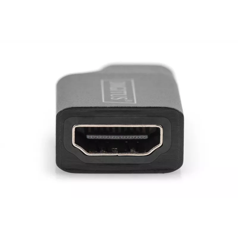 Digitus 4K USB Adapter USB-C to HDMI-A Black Aluminium