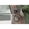DIGITUS USB 4 connection cable. TypeC to TypeC. AL-Housing PP Braid 4Ka60Hz. PD3.0. 20Gbits/s. 3m. black