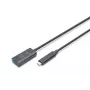 DIGITUS Active USB-C Extension Cable - 10G USB 3.2 Gen2 USB-C - USB-A (M/F) - 5m