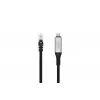 DIGITUS USB-C 3.2 Gen1 - RJ45 Ethernet cable - CAT6a S/FTP Black - 15m