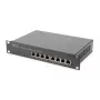 DIGITUS 8 Port Gigabit PoE Switch 10in 8x10/100/1000Mbps RJ45 PoE 96W