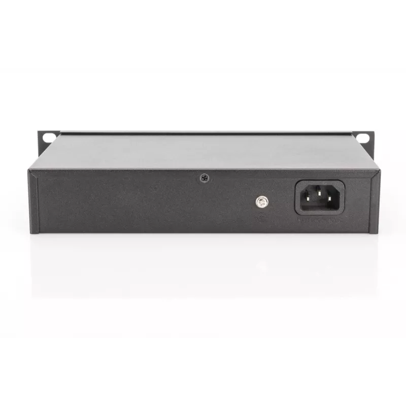 DIGITUS 8 Port Gigabit PoE Switch 10in 8x10/100/1000Mbps RJ45 PoE 96W