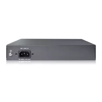 DIGITUS Fast Ethernet PoE af/at 8 port switch + 2 uplinks 120W PoE power budget, rack mountable