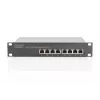 DIGITUS 8-Port Gigabit Ethernet Switch 10in 8x10/100/1000Mbps RJ45