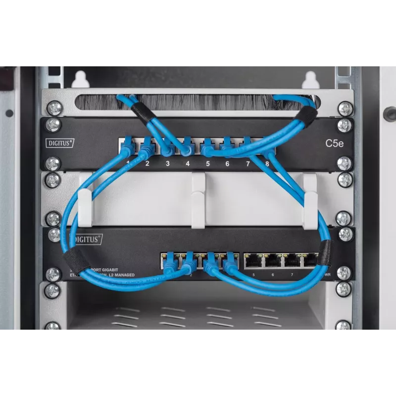 DIGITUS L2 managed Gigabit Ethernet Switch 8-port, 10in