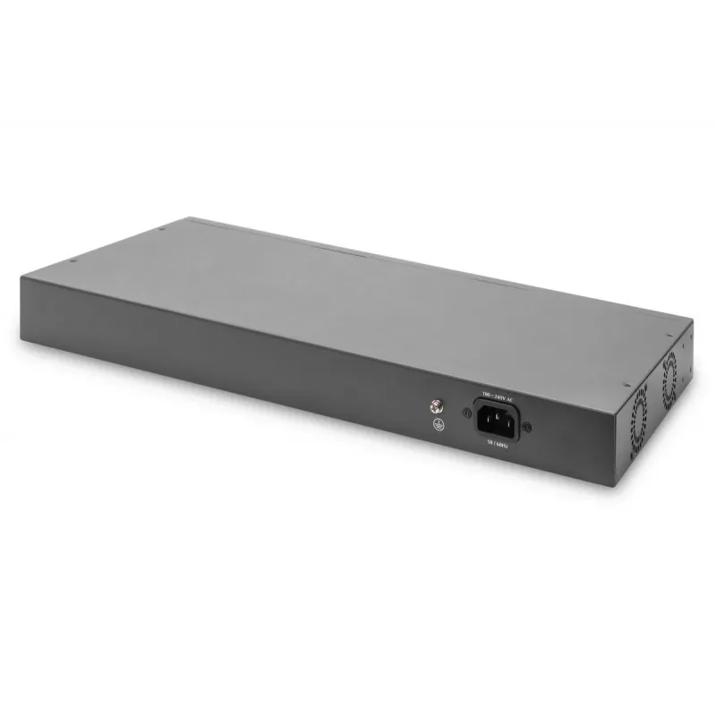 DIGITUS L2 managed Gigabit Ethernet Switch 24-port + 2 combo and 2 SFP uplink port