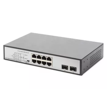 Unmanaged Switch Digitus DN-95140 8-Port Gigabit PoE