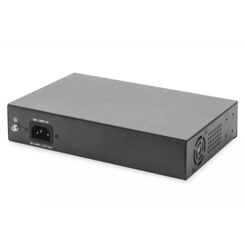 Unmanaged Switch Digitus DN-95140 8-Port Gigabit PoE