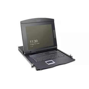 DIGITUS Modular console 17 TFT & touchpad without keyboard without KVM module