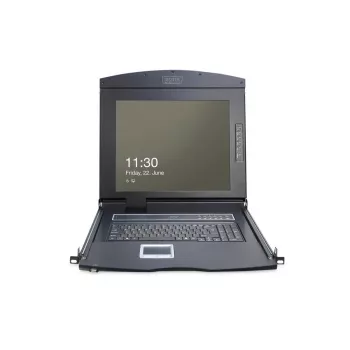 DIGITUS Modular console 17 TFT & touchpad without keyboard without KVM module