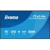 iiyama LH7575UHS-B2AG Signage Display Digital signage flat panel 190.5 cm (75 inch) LCD Wi-Fi 500 cd/m² 4K Ultra HD Black Built-in processor Android 11 24/7