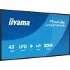 iiyama LH4375UHS-B2AG Signage Display Digital signage flat panel 108 cm (42.5 inch) LCD Wi-Fi 500 cd/m² 4K Ultra HD Black Built-in processor Android 11 24/7
