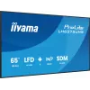 iiyama LH6575UHS-B2AG Signage Display Digital signage flat panel 163.8 cm (64.5 inch) LCD Wi-Fi 500 cd/m² 4K Ultra HD Black Built-in processor Android 11 24/7
