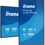 iiyama LH5575UHS-B2AG Signage Display Digital signage flat panel 138.7 cm (54.6 inch) LCD Wi-Fi 500 cd/m² 4K Ultra HD Black Built-in processor Android 11 24/7