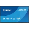 iiyama LH5575UHS-B2AG Signage Display Digital signage flat panel 138.7 cm (54.6 inch) LCD Wi-Fi 500 cd/m² 4K Ultra HD Black Built-in processor Android 11 24/7