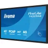 iiyama T4329AS-B1AG computer monitor 108 cm (42.5 inch) 3840 x 2160 pixels 4K Ultra HD LED Touchscreen Black