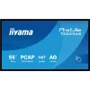 iiyama T5529AS-B1AG Signage Display Kiosk design 138.7 cm (54.6 inch) LED Wi-Fi 450 cd/m² 4K Ultra HD Black Touchscreen Built-in processor Android 24/7