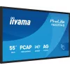 iiyama T5529AS-B1AG Signage Display Kiosk design 138.7 cm (54.6 inch) LED Wi-Fi 450 cd/m² 4K Ultra HD Black Touchscreen Built-in processor Android 24/7