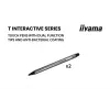 iiyama T5529AS-B1AG Signage Display Kiosk design 138.7 cm (54.6 inch) LED Wi-Fi 450 cd/m² 4K Ultra HD Black Touchscreen Built-in processor Android 24/7