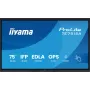 Digital signage flat panel iiyama TE7515A-B1AG 74.5 inch Touchscreen 4K Ultra HD