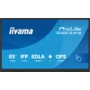 iiyama TE6512MIS-B4AG Signage Display Kiosk design 165.1 cm (65 inch) LCD Wi-Fi 400 cd/m² 4K Ultra HD Black Touchscreen Built-in processor Android 24/7