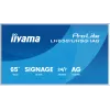 iiyama LH6581UHSG-1AG Signage Display Digital signage flat panel 163.8 cm (64.5 inch) Wi-Fi 500 cd/m² 4K Ultra HD White Built-in processor Android 24/7