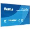 iiyama LH6581UHSG-1AG Signage Display Digital signage flat panel 163.8 cm (64.5 inch) Wi-Fi 500 cd/m² 4K Ultra HD White Built-in processor Android 24/7