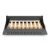 DIGITUS Patch Panel CAT6 8-ports Shielded Black