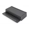 DIGITUS Patch Panel CAT6 8-ports Shielded Black