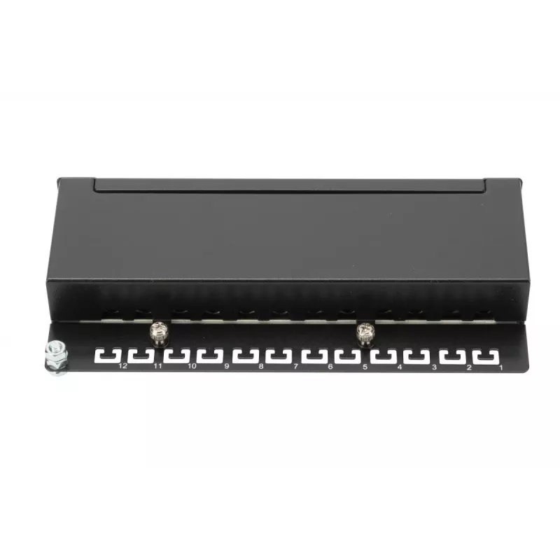 Patch Panel Digitus Desktop CAT 6A Class EA Shielded Black