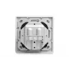 DIGITUS CAT6A Class EA network outlet, shielded 1x RJ45, LSA, pure white, flush mount, 8 direction
