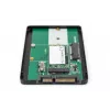 DIGITUS HDD Enclosure 2.5in SATA - M.2 or mSATA SATA 3 6 Gbit/s, write speed up to 520 MB/s