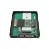 DIGITUS HDD Enclosure 2.5in SATA - M.2 or mSATA SATA 3 6 Gbit/s, write speed up to 520 MB/s