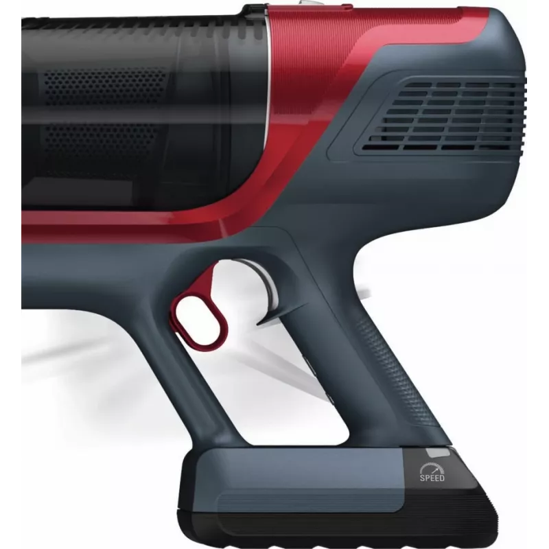 Rowenta RH6878 2-in-1 stick vacuum Battery Dry Cyclonic Bagless 0.55 L 100 W Red, Grey