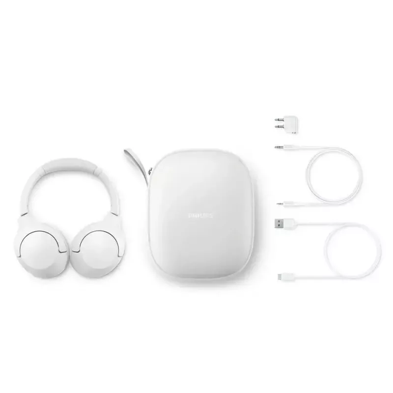 Philips TAH8506WT/00 headphones/headset Wireless Head-band Calls/Music USB Type-C Bluetooth White