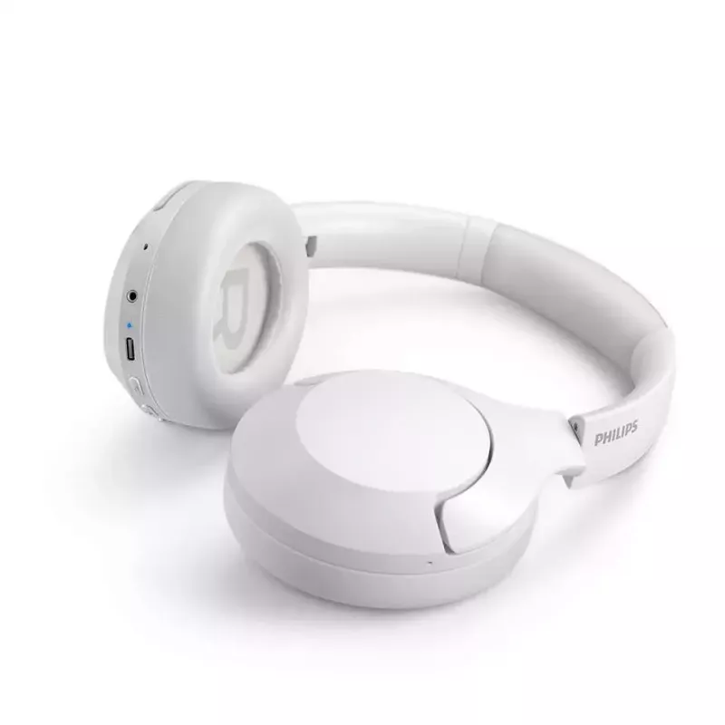 Philips TAH8506WT/00 headphones/headset Wireless Head-band Calls/Music USB Type-C Bluetooth White