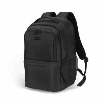 DICOTA Eco Core - 13-14.1in Notebook Backpack - Black / 300d 100% Recycled Pet Polyester