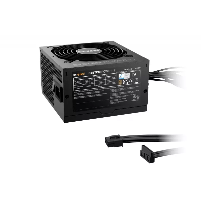 be quiet System Power 11 450W power supply unit 20+4 pin ATX ATX Black