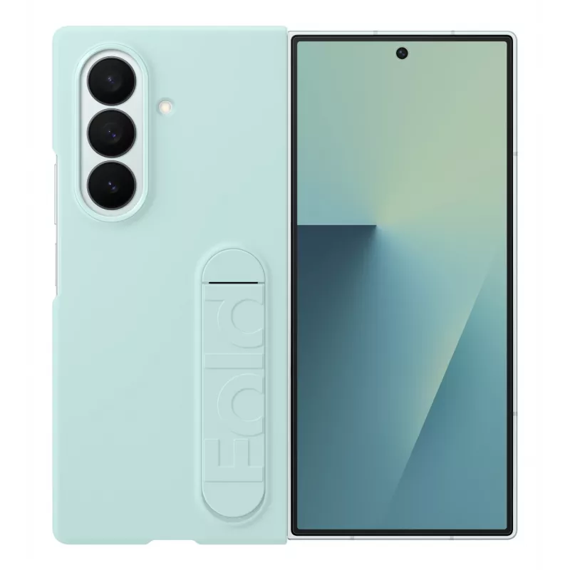 Samsung Galaxy Fold7 Silicone Case, Cover, Samsung, Galaxy Z Fold7, 20.3 cm (8 inch), Mint colour