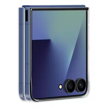 Samsung Clear Case for Galaxy Z Flip7, Cover, Samsung, Galaxy Z Flip7, 17.5 cm (6.9 inch), Transparent