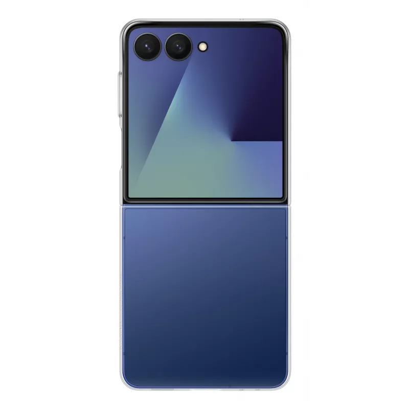 Samsung Clear Case for Galaxy Z Flip7, Cover, Samsung, Galaxy Z Flip7, 17.5 cm (6.9 inch), Transparent