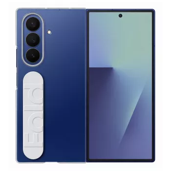 Protective Clear Grip Case for Samsung Galaxy Fold7 by Samsung, transparent