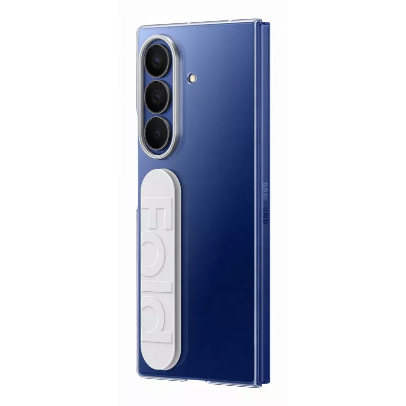 Protective Clear Grip Case for Samsung Galaxy Fold7 by Samsung, transparent