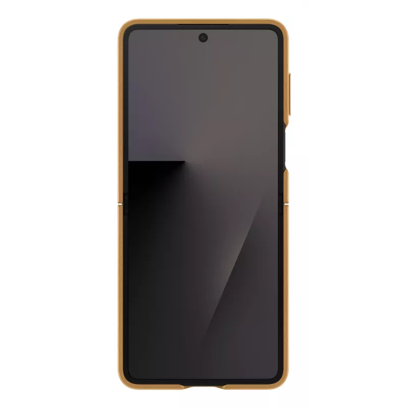 Protective flip cover case Samsung Flip7 Kindsuit EF-VF766PAEGWW for Galaxy Z Flip7 — Camel